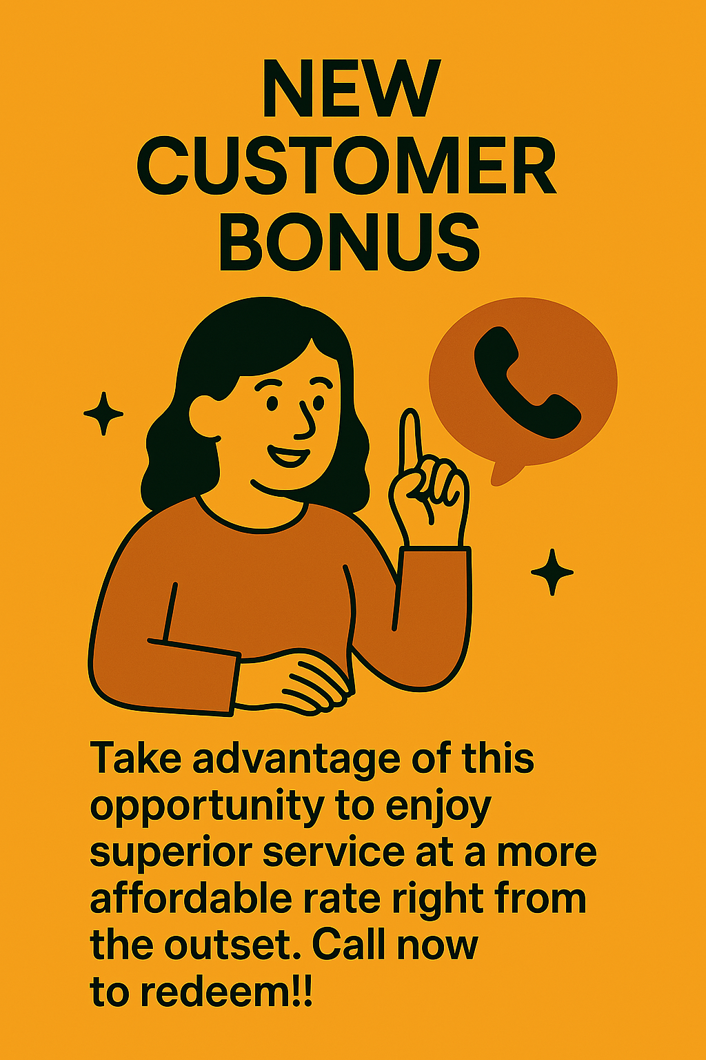 New Customer Bonus